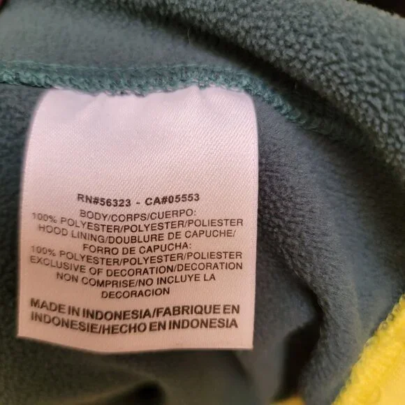 Nike Oregon Ducks Therma-Fit Hoodie XL Green & Yellow Pullover Sweatshirt Mens - Picture 6 of 9